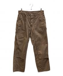 thisisneverthat（ディスイズネバーザット）の古着「Cracked Carpenter Pant」｜ブラウン