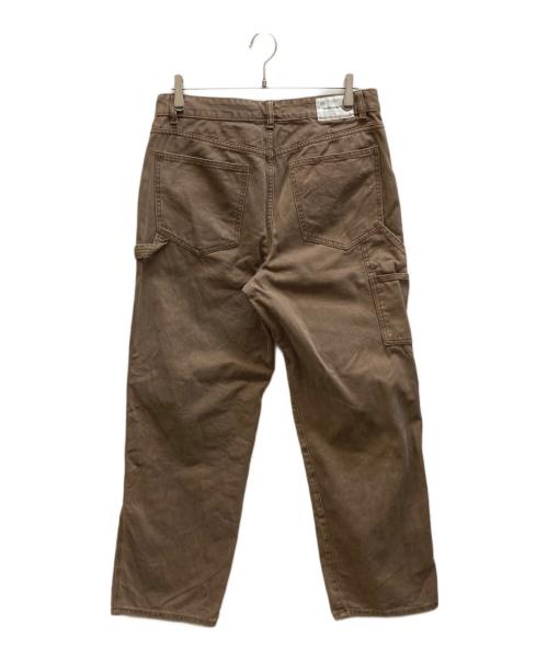 thisisneverthat（ディスイズネバーザット）thisisneverthat (ディスイズネバーザット) Cracked Carpenter Pant ブラウン サイズ:Lの古着・服飾アイテム