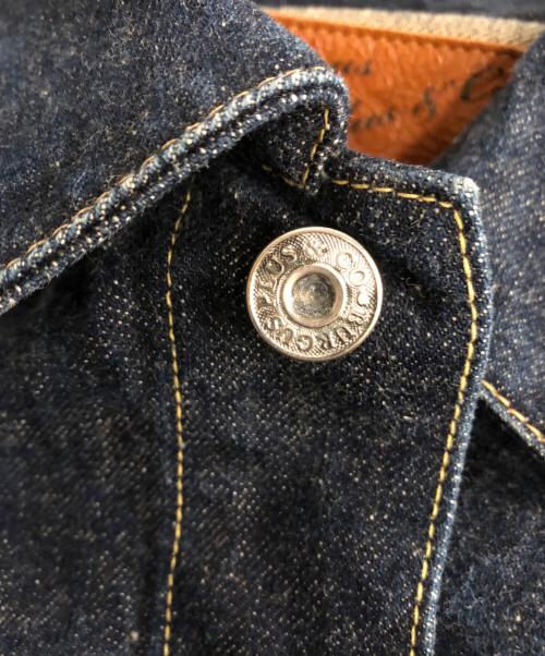BURGUS PLUS（バーガスプラス）BURGUS PLUS (バーガスプラス) 2ndタイプデニムジャケット インディゴ サイズ:36の古着・服飾アイテム