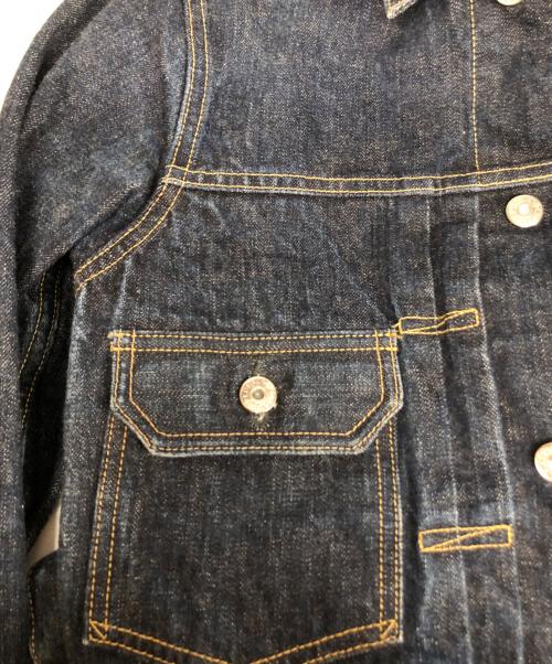 BURGUS PLUS（バーガスプラス）BURGUS PLUS (バーガスプラス) 2ndタイプデニムジャケット インディゴ サイズ:36の古着・服飾アイテム