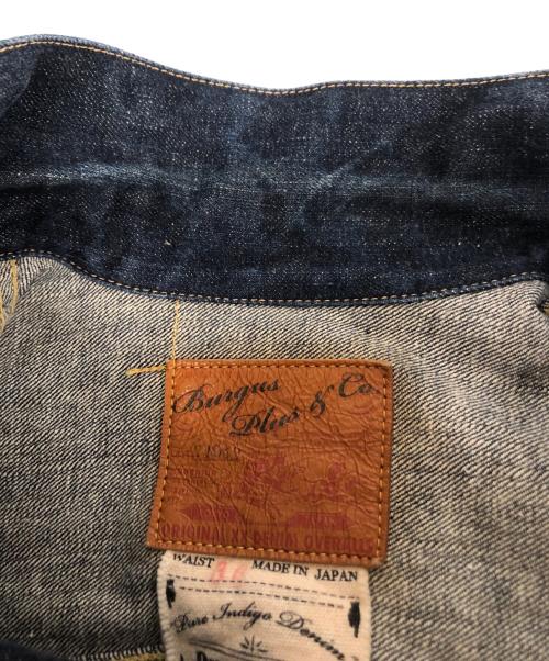 BURGUS PLUS（バーガスプラス）BURGUS PLUS (バーガスプラス) 2ndタイプデニムジャケット インディゴ サイズ:36の古着・服飾アイテム
