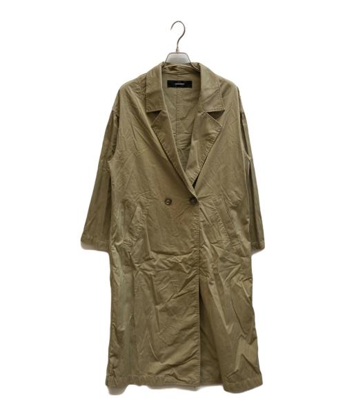 JOURNAL STANDARD（ジャーナルスタンダード）JOURNAL STANDARD (ジャーナルスタンダード) コットンツイル ロングコート / 22020400600010 オリーブ サイズ:FREEの古着・服飾アイテム