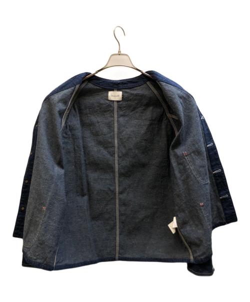 CAL O LINE（キャルオーライン）CAL O LINE (キャルオーライン) デニム エンジニアジャケット インディゴ サイズ:Lの古着・服飾アイテム