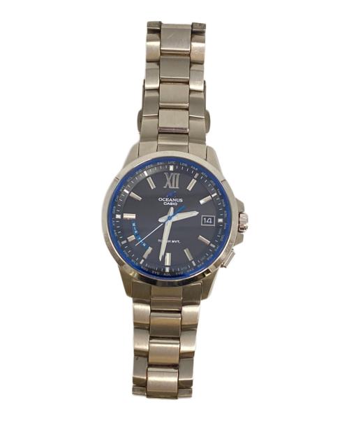 CASIO（カシオ）CASIO (カシオ) OCEANUS 電波ソーラー腕時計 ブラックの古着・服飾アイテム