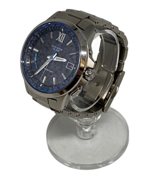 CASIO（カシオ）CASIO (カシオ) OCEANUS 電波ソーラー腕時計 ブラックの古着・服飾アイテム