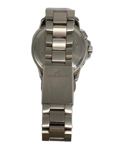 CASIO（カシオ）CASIO (カシオ) OCEANUS 電波ソーラー腕時計 ブラックの古着・服飾アイテム