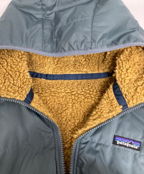 Patagonia（パタゴニア）Patagonia (パタゴニア) リバーシブル フリースジャケット ブルー サイズ:-の古着・服飾アイテム