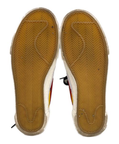 NIKE（ナイキ）NIKE (ナイキ) sacai (サカイ) ブレーザーミッド ネイビー×イエロー×ホワイト サイズ:28㎝の古着・服飾アイテム