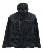 Maison MIHARA YASUHIROメゾン ミハラ ヤスヒロ）の古着「フーデッドジャケット」｜ブラック
