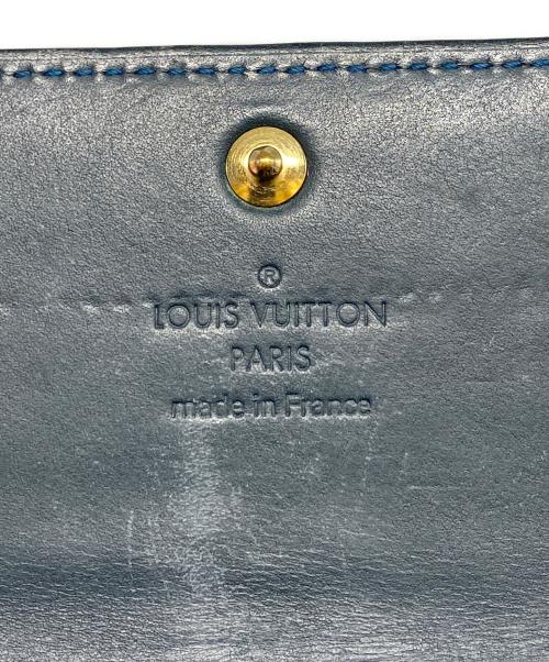 LOUIS VUITTON（ルイ ヴィトン）LOUIS VUITTON (ルイ ヴィトン) モノグラム ヴェルニ ポルトフォイユサラ グリーンの古着・服飾アイテム