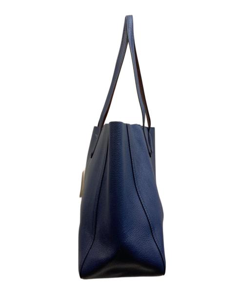 TORY BURCH（トリーバーチ）TORY BURCH (トリーバーチ) トートバッグ ブルーの古着・服飾アイテム