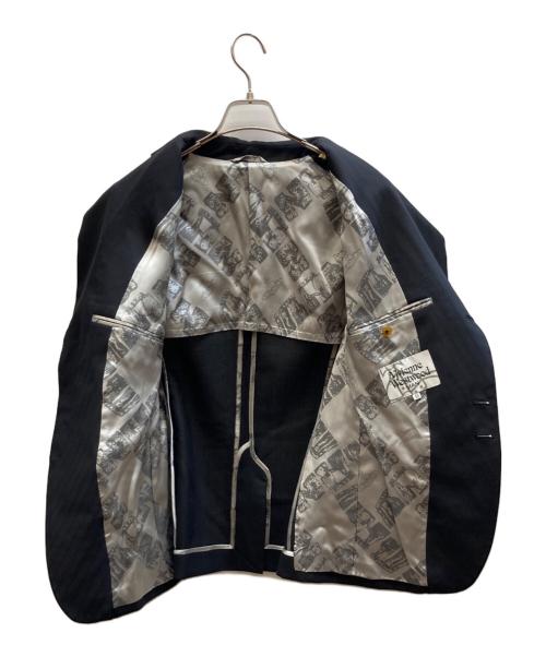 Vivienne Westwood man（ヴィヴィアン ウェストウッド マン）Vivienne Westwood MAN (ヴィヴィアン ウェストウッド マン) テーラードジャケット ブラック サイズ:46の古着・服飾アイテム