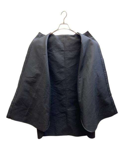 LOHEN（ローヘン）LOHEN (ローヘン) ハイカウントダブルクロスボサムシャツ ブラック サイズ:Freeの古着・服飾アイテム