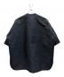 LOHEN (ローヘン) ハイカウントダブルクロスボサムシャツ ブラック サイズ:Free：17000円