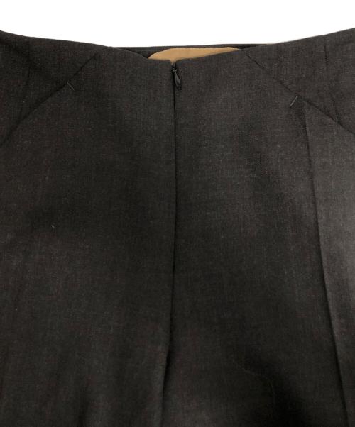 Room no.8（ルームエイト）Room no.8 (ルームエイト) WOOL POPLIN S-LINE WIDE PANTS / R8P-10-12948 ブラック サイズ:3の古着・服飾アイテム