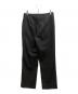 Room no.8 (ルームエイト) WOOL POPLIN S-LINE WIDE PANTS / R8P-10-12948 ブラック サイズ:3：9000円