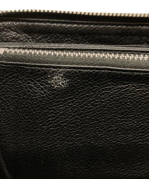 PRADA（プラダ）PRADA (プラダ) ラウンドジップウォレット ブラックの古着・服飾アイテム