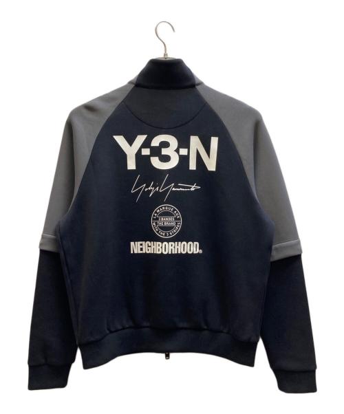 Y-3（ワイスリー）Y-3 (ワイスリー) NEIGHBORHOOD (ネイバーフッド) ブラック Y-3-Nバックプリント TRACK TOP/トラックジャケット ブラック サイズ:Mの古着・服飾アイテム