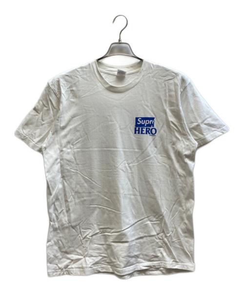SUPREME（シュプリーム）Supreme (シュプリーム) ANTIHERO Dog Tee ホワイト サイズ:Lの古着・服飾アイテム