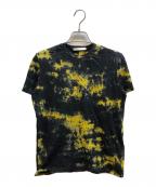 IRENISAイレニサ）の古着「SHORT-SLEEVED HAND-DYED T-SHIRT」｜ブラック