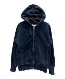 45R（フォーティファイブ・アール）の古着「インディゴ染めパーカー」｜インディゴ