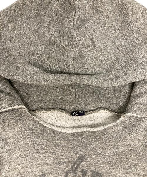 45R（フォーティファイブ・アール）45R (フォーティファイブ・アール) 裏毛の908オーシャンフーディ グレー サイズ:1の古着・服飾アイテム