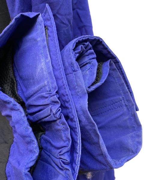 BEAMS（ビームス）BEAMS (ビームス) 2トーン ナイロン テック ジャケット ブラック×ネイビー サイズ:Lの古着・服飾アイテム