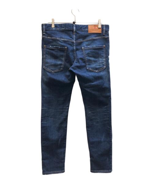 DSQUARED2（ディースクエアード）DSQUARED2 (ディースクエアード) スケーター ジーンズ インディゴ サイズ:48の古着・服飾アイテム