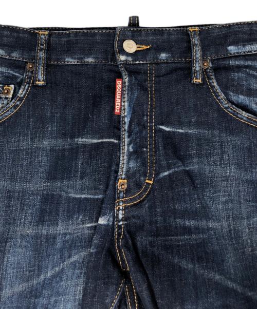 DSQUARED2（ディースクエアード）DSQUARED2 (ディースクエアード) スケーター ジーンズ インディゴ サイズ:48の古着・服飾アイテム