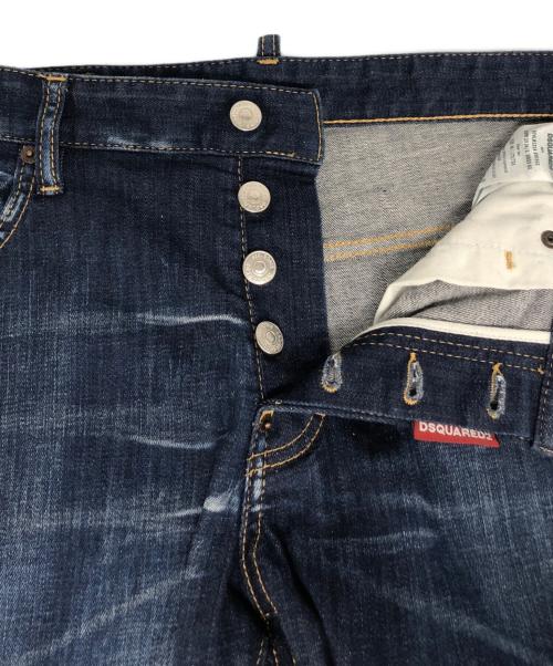DSQUARED2（ディースクエアード）DSQUARED2 (ディースクエアード) スケーター ジーンズ インディゴ サイズ:48の古着・服飾アイテム