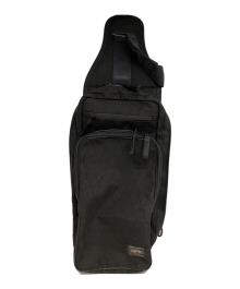 PORTER（ポーター）の古着「ハイブリッド スリングショルダーバッグ」｜ブラック