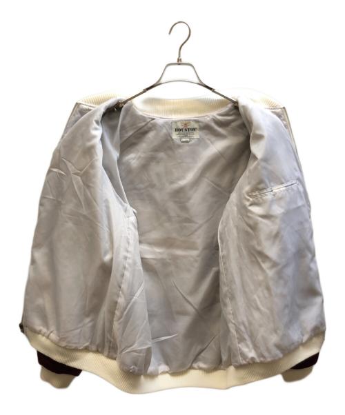 HOUSTON（ヒューストン）HOUSTON (ヒューストン) 別珍スカジャン レッド サイズ:XLの古着・服飾アイテム