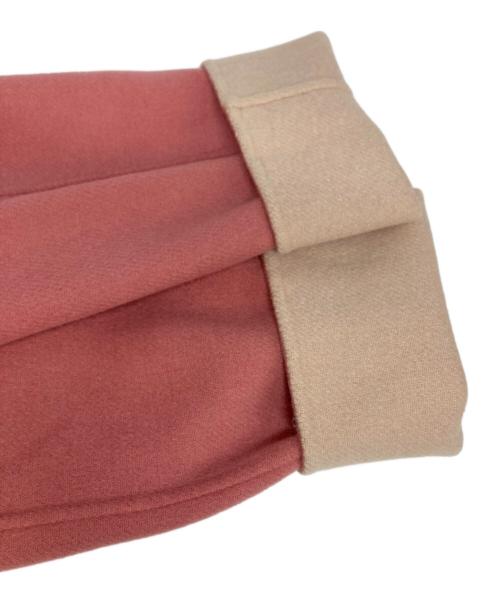 Max Mara WEEK END LINE（マックスマーラ ウイークエンドライン）Max Mara WEEK END LINE (マックスマーラ ウイークエンドライン) ノーカラーリバーシブルコート ピンク×ベージュ サイズ:36の古着・服飾アイテム