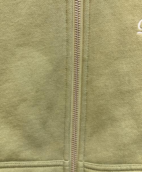 Dime（ダイム）Dime (ダイム) ジップパーカー カーキ サイズ:Mの古着・服飾アイテム