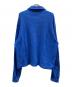 Diaspora skateboards (ディアスポラスケートボードズ) Cotton Knit Polo Collar Cardigan/24AW-DSP-KN01 ブルー サイズ:M：6000円
