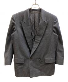 COMME des GARCONS HOMME DEUX（コムデギャルソン オム ドゥ）の古着「80‘sダブルテーラードジャケット」｜グレー
