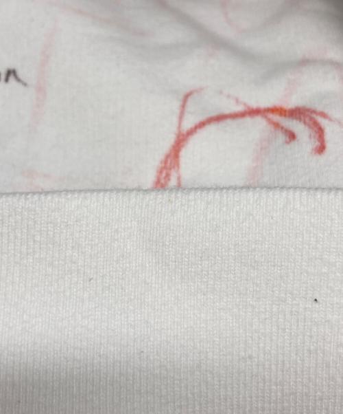 YEEZY SEASON5（イージーシーズン 5）YEEZY SEASON5 (イージーシーズン 5) 落書きプリントスウェット ホワイト サイズ:Lの古着・服飾アイテム