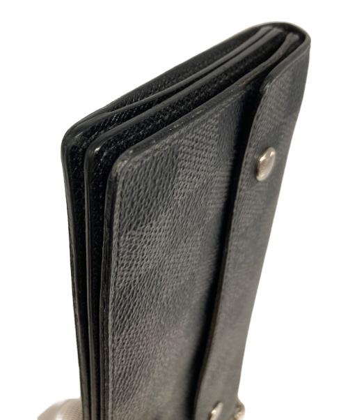 LOUIS VUITTON（ルイ ヴィトン）LOUIS VUITTON (ルイ ヴィトン) ウォレットチェーン長財布 ブラックの古着・服飾アイテム