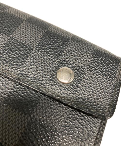 LOUIS VUITTON（ルイ ヴィトン）LOUIS VUITTON (ルイ ヴィトン) ウォレットチェーン長財布 ブラックの古着・服飾アイテム