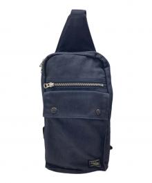 PORTER（ポーター）の古着「ショルダーバッグ」｜ネイビー