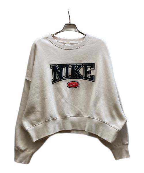 NIKE（ナイキ）NIKE (ナイキ) ロゴスウェット ホワイト サイズ:Lの古着・服飾アイテム