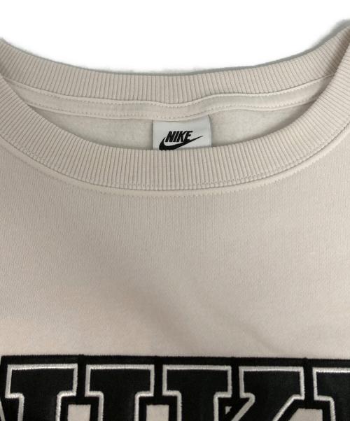 NIKE（ナイキ）NIKE (ナイキ) ロゴスウェット ホワイト サイズ:Lの古着・服飾アイテム