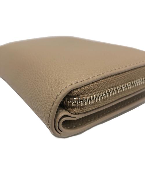 VASIC（ヴァジック）VASIC (ヴァジック) 2つ折り財布 ベージュの古着・服飾アイテム