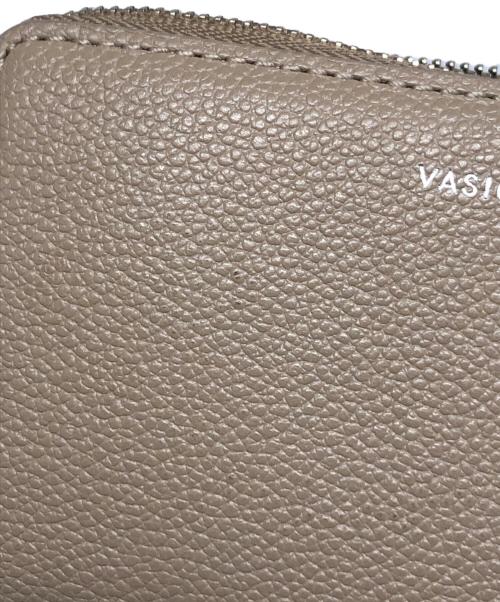 VASIC（ヴァジック）VASIC (ヴァジック) 2つ折り財布 ベージュの古着・服飾アイテム