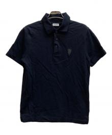 BURBERRY（バーバリー）の古着「ロゴ刺繍ポロシャツ/PTMICLDA520AGU」｜ネイビー