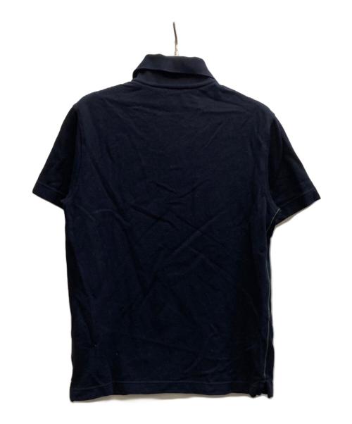 BURBERRY（バーバリー）BURBERRY (バーバリー) ロゴ刺繍ポロシャツ/PTMICLDA520AGU ネイビー サイズ:Mの古着・服飾アイテム