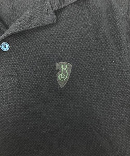 BURBERRY（バーバリー）BURBERRY (バーバリー) ロゴ刺繍ポロシャツ/PTMICLDA520AGU ネイビー サイズ:Mの古着・服飾アイテム