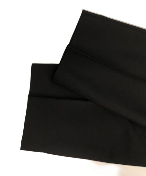 Acne studios（アクネ ストゥディオス）ACNE STUDIOS (アクネ ストゥディオス) モヘアブレンドトラウザーズロングパンツ ブラック サイズ:50の古着・服飾アイテム