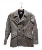 DRIES VAN NOTENドリスヴァンノッテン）の古着「ヘリンボーンツイードジャケット」｜グレー