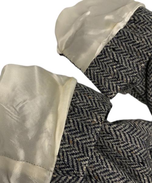 DRIES VAN NOTEN（ドリスヴァンノッテン）DRIES VAN NOTEN (ドリスヴァンノッテン) ヘリンボーンツイードジャケット グレー サイズ:46の古着・服飾アイテム
